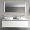 Duravit Luv Umvadlo na dosku, 60x40 cm, s 1 otvorom, DuraCeram, s WonderGliss, alpsk biela