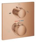 Grohe Allure Termostatick batria pod omietku, na 2 spotrebie, Warm Sunset