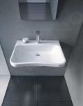 Duravit DuraStyle Umvadlo Med, 650x570 mm, bez otvoru na batriu, s WonderGliss, alpsk biela