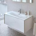 Duravit Viu Umvadlo, 103x49 cm, s prepadom, s otvorom na batriu, biela