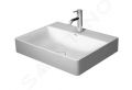 Duravit DuraSquare Umvadlo, 60x47 cm, bez prepadu, s otvorom na batriu, DuraCeram, WonderGliss, biela