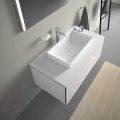 Duravit DuraSquare Umvadlov misa, 60x36 cm, DuraCeram, s WonderGliss, alpsk biela