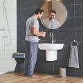 Grohe Euro Ceramic Umvadlo s prepadom, 55x45 cm, PureGuard, alpsk biela