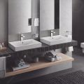 Grohe Cube Ceramic Umvadlo s prepadom, 800x490 mm, PureGuard, alpsk biela