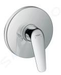 Hansgrohe Novus Sprchov batria pod omietku, chrm