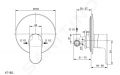 Ideal Standard Cerafine O Batria pod omietku, ierna