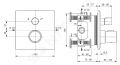 Ideal Standard CeraTherm Termostatick vaov batria pod omietku, Silver Storm