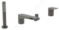 Ideal Standard La Dolce Vita Batria na okraj vane, 4-otvorov intalcia, Magnetic Grey