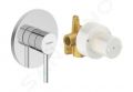 Duravit Circle Sprchov batria pod omietku, s telesom, chrm