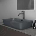 Ideal Standard Ipalyss Umvadlo na dosku, 65x40 cm, s prepadom, slate grey