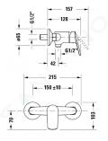 Duravit DuraStyle Basic Sprchov batria, chrm