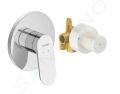 Duravit Wave Sprchov batria pod omietku, s telesom, chrm