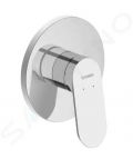 Duravit Wave Sprchov batria pod omietku, s telesom, chrm