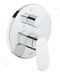 Duravit Wave Batria pod omietku, na 2 spotrebie, chrm